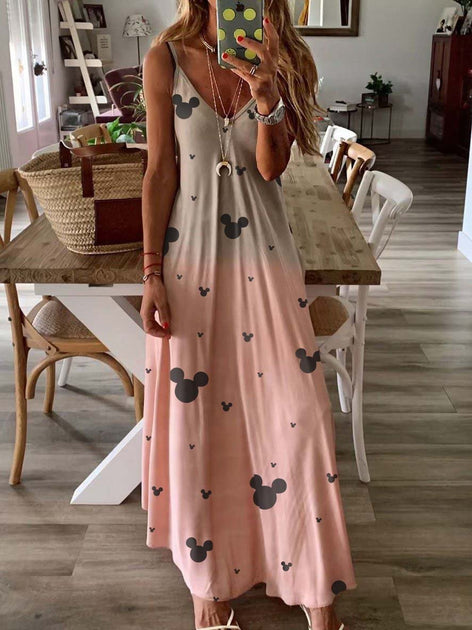 Mickey mouse maxi best sale dress