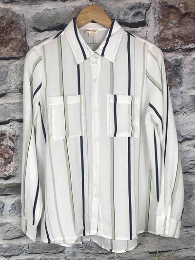 Stripe Button Down Shirt
