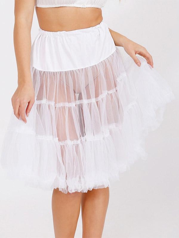 Women's White Petticoat