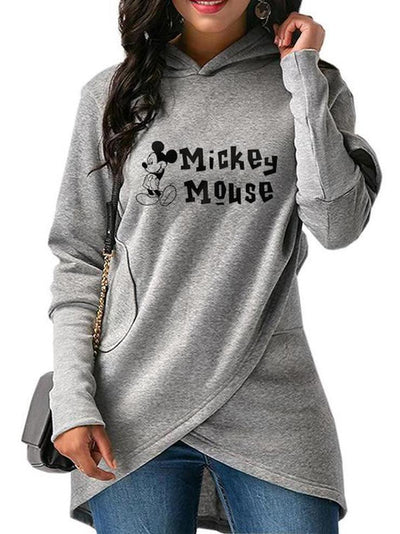 Mickey Mouse Hoodie With A Cap Cloak Coat
