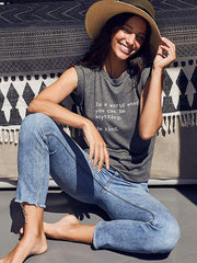 Soft And Comfy Be Kind Roll Tee
