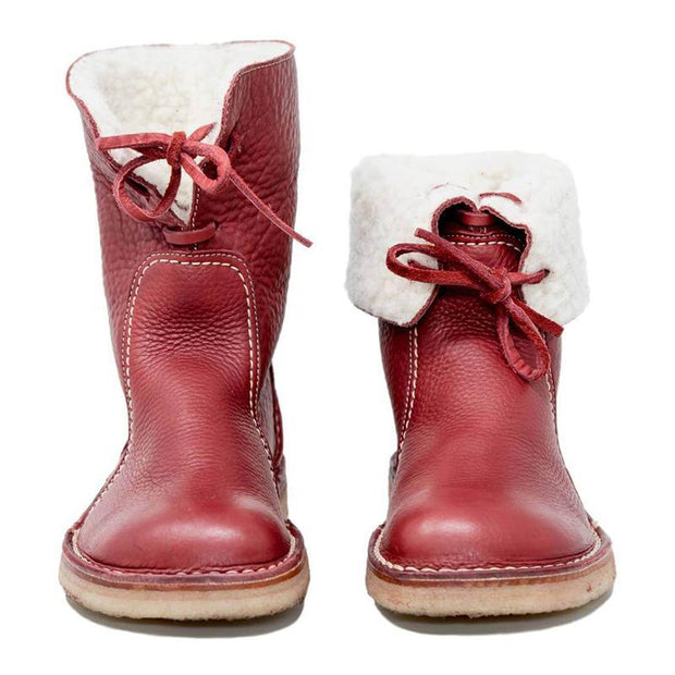Foldable and comfortable warm snow boots