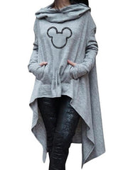 Mickey Mouse Loose Irregularity Cloak Gown TOP