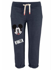 Mickey Mouse Casual Aport Cropped Pants