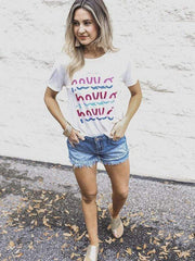 wiccous.com T-shirts White / S Hello Hello Hello Sunshine T-shirts