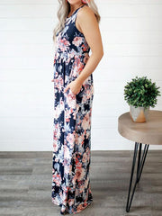 Floral Print Maxi Dress