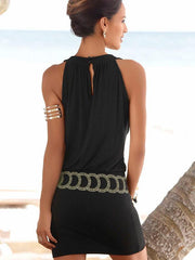 Free Shipping Round Neck Bodycon Dresses