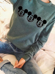 Mickey Mouse Long Sleeve Sweatshirts