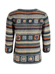 Long Sleeve Button Sweater Cardigan