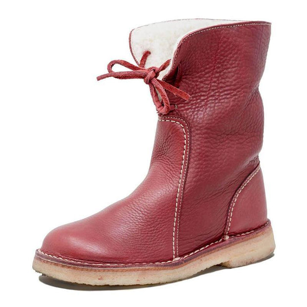 Foldable and comfortable warm snow boots
