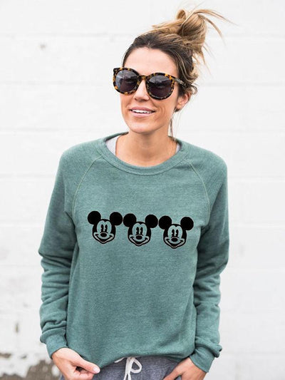 Mickey Mouse Long Sleeve Sweatshirts