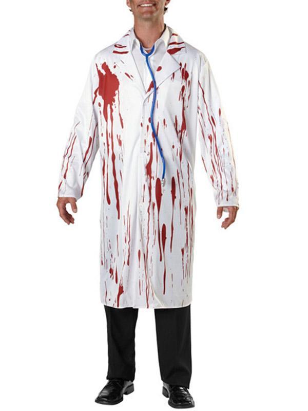 Men Women Halloween Vampire Nurse Plays Costume