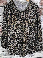 Leopard Print Hoodie