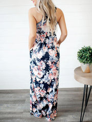 Floral Print Maxi Dress