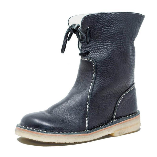 Foldable and comfortable warm snow boots