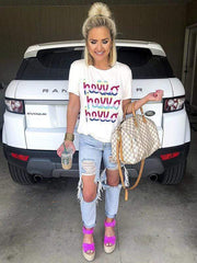 wiccous.com T-shirts White / S Hello Hello Hello Sunshine T-shirts