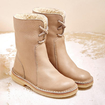 Foldable and comfortable warm snow boots
