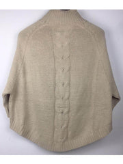 Loose Bat Wing Sleeve Knitted Sweater